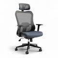 Ergonomische bureaustoel met mesh bekleding en verstelbare rugleuning 60 x 60 x 120cm
